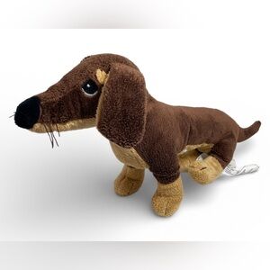 IKEA Smaslug Dachshund Wiener Puppy Dog 16” Plush with Whiskers 17596